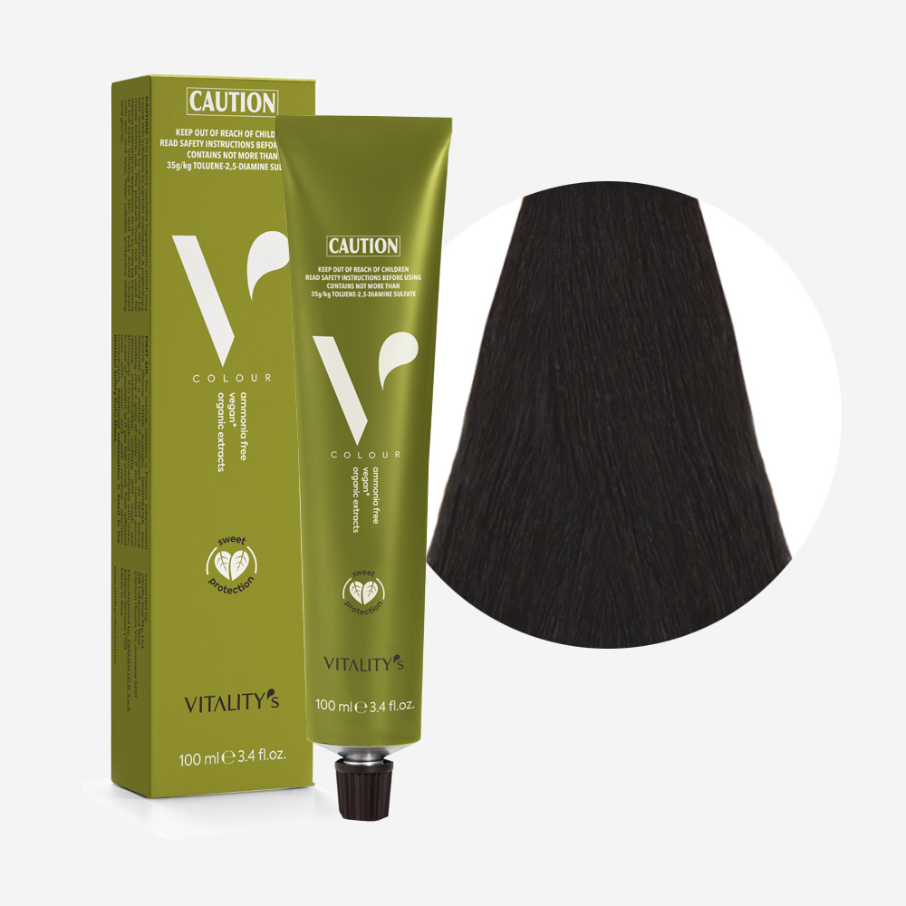 V Colour Black 1/0 100g